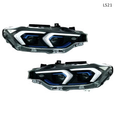 Тунинг LED фарове BMW 3 F30 F31 Ксенон 2012-2018 нова G визия – LS21